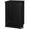 ARMADIO RACK 19" 20 UNITA' DA MURO (A)995X (L)600 X PROFONDITA' 450 MM. COLORE NERO PORTA VETROLINK