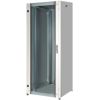 ARMADIO RACK PER RETI 19" 22U (A)1113, (L)600, (P)600 COLORE GRIGIO PORTA VETRO SERIE EAVILINK