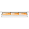 PANNELLO PATCH 19'' SCHERMATO 24 PORTE 8 POLI RJ45 PER RETI CATEGORIA 6 - 1 UNITA'DIGITUS