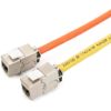 KIT 24 INSERTO JACK SCHERMATO RJ45 CATEGORIA 6A TOOLFREEDIGITUS