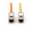 KIT 24 INSERTO JACK SCHERMATO RJ45 CATEGORIA 6A TOOLFREEDIGITUS