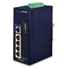 Industrial 4-Port 10/100/1000T 802.3at PoE + 1-Port 10/100/1000T Gigabit Ethernet SwitchPlanet