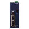 Industrial 4-Port 10/100/1000T 802.3at PoE + 1-Port 10/100/1000T Gigabit Ethernet SwitchPlanet