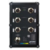 Industrial IP67-rated 6-Port 10/100/1000T M12 Managed Ethernet Switch (-40~75 degrees C, A-coded M12)Planet