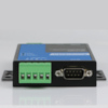 1 port Serial device server, 10/100M Ethernet, RS232/422/485, DB9 male,  9~48VDC, Adopt 32 bits ARM processor,  Operating temperature -40~75°3ONEDATA