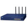 Wi-Fi 6 AX2400 2.4GHz/5GHz VPN Security Router with 4 port 802.3at PoE+ (2400Mbps 802.11ax, 5 port 10/100/1000T, 120W PoE Budget, Dual-WAN Failover and Load Balancing, Cyber Security, SPI Firewall, IPv4/IPv6 Filtering, Content Filtering, DoS Attack PrevenPlanet